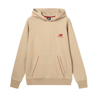 New Balance CNY Series Embroidered Logo Hoodie Khaki AMT31570-BNN