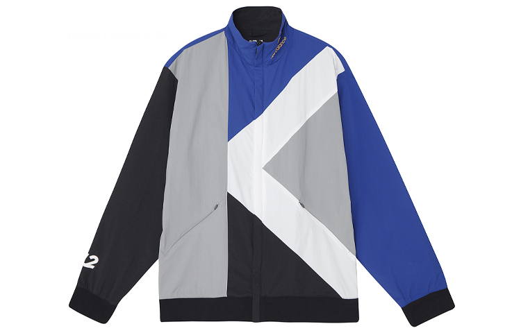 New Balance Colorblock Basketball Woven Jacket Blue MJ01683-TRY