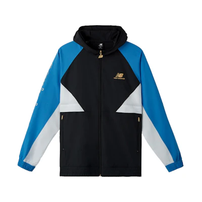 New Balance Colorblock Hooded Letter Casual Jacket Multicolor AMJ03502-FCB