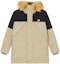 Order ニューバランス カラーブロック インシュレーテッド パーカージャケット ベージュ 男女兼用 AMJ34323-SOT