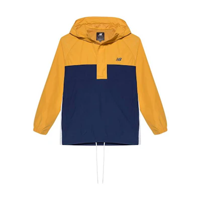 New Balance Colorblock Logo Hoodie Jacket Unisex - Yellow NA83N033-MY