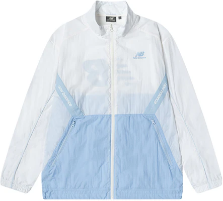 New Balance 拼色Logo拉鍊外套 中性款 - 淺藍色 5AC2U503-LBL Buy New Balance 拼色Logo拉鍊外套 中性款 - 淺藍色 5AC2U503-LBL
