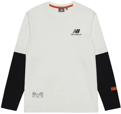 New Balance 拼色情侣款白色套头衫T恤 男女同款 NDA34013-IV Buy New Balance 拼色情侣款白色套头衫T恤 男女同款 NDA34013-IV