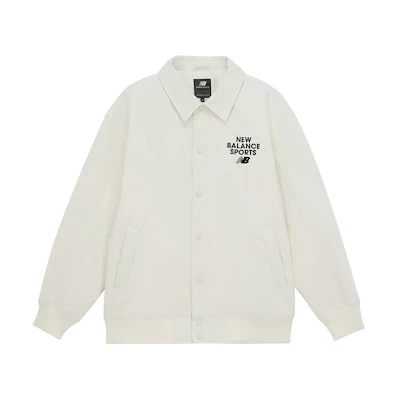 New Balance Colorblock Quilted Jacket Unisex White 5QD12083-IV
