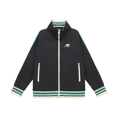 New Balance Colorblock Retro Stripe Knit Jacket Blue Unisex Casual Fall/Winter AMJ23550-PHM