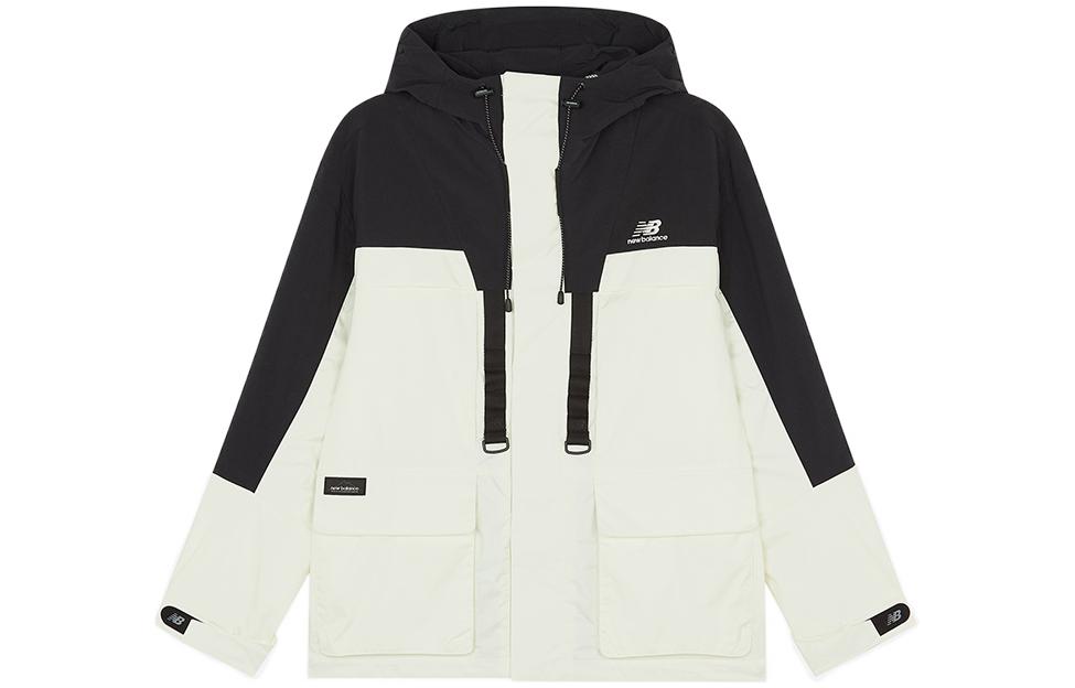 Buy New Balance 拼接白色連帽外套 秋季版 NMB39013-IV