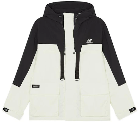 New Balance 拼接白色連帽外套 秋季版 NMB39013-IV Buy New Balance 拼接白色連帽外套 秋季版 NMB39013-IV