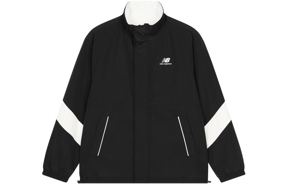 New Balance Colorblock Zip-Up Jacket Unisex - Black 6DD38081-BK