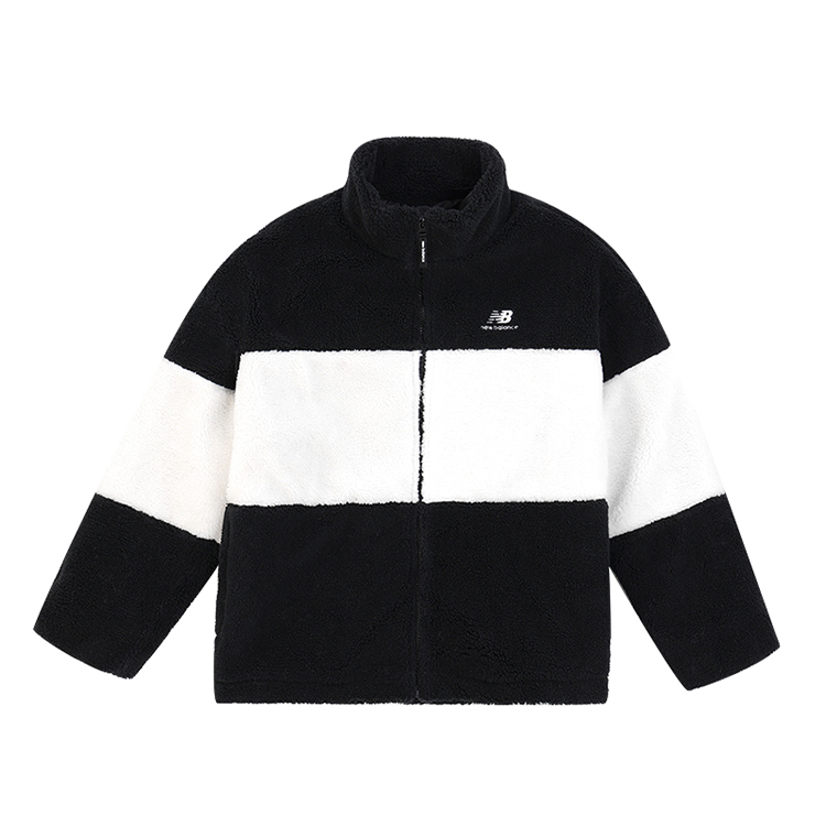 New Balance Colorblock Zip-Up Jacket Unisex Casual Fall/Winter Fashion 6DC44823-BK