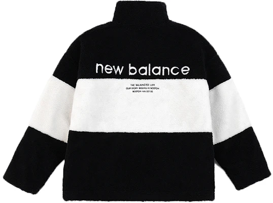 New Balance Jaket Zip-Up Colorblock Unisex Fashion Kasual Musim Gugur/Dingin 6DC44823-BK Lookbook New Balance Jaket Zip-Up Colorblock Unisex Fashion Kasual Musim Gugur/Dingin 6DC44823-BK