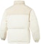 Lookbook New Balance Colorblock Zipped Puffer Jacket Unisex White Warm & Cozy. NPD49011-WT