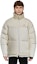 Sizing New Balance Colorblock Zipped Puffer Jacket Unisex White Warm & Cozy. NPD49011-WT