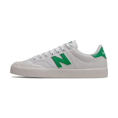 NB Court Cup Retro Casual Skate Shoes Unisex White Green