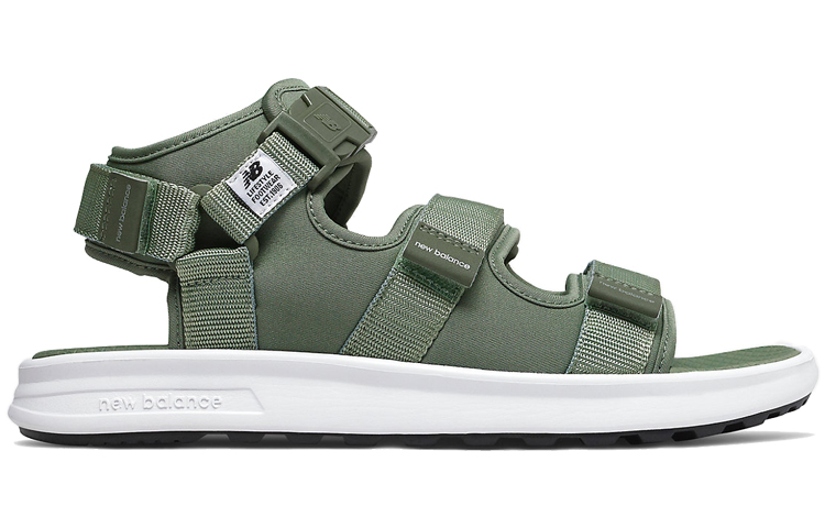 Order New Balance Sandal Hijau Cozy Cushioning SDL750GN