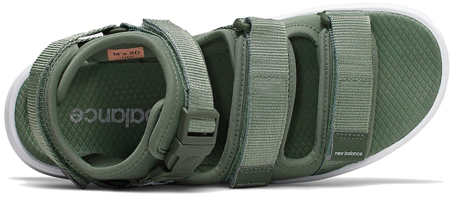 New Balance Cozy Cushioning Green Sandals SDL750GN Lookbook New Balance Cozy Cushioning Green Sandals SDL750GN