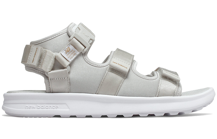 Order New Balance Sandali Leggeri Grigio Chiaro Unisex con Imbottitura Comfort SDL750LG