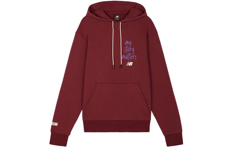 New Balance Creative Logo Printed Sweatshirt Red Brick () MT11574-NBY