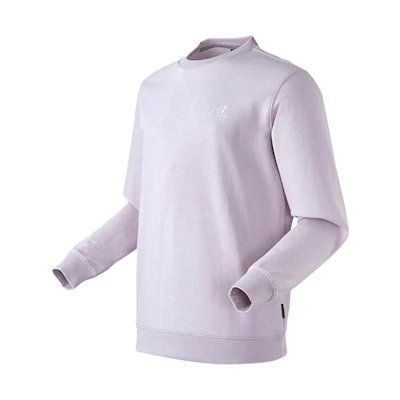 New Balance Crewneck Logo Sweatshirt Light Purple Long Sleeve NBNCB21043-76