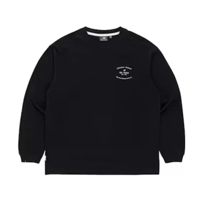 New Balance Crewneck Long Sleeve Sweatshirt Black NBNDB2L053-64