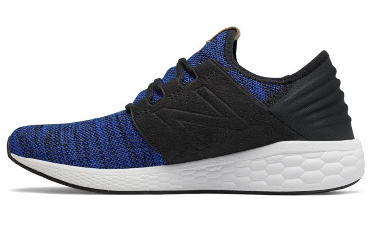 New Balance Cruz Non-Slip Shock Absorption Wear-resistant Low Tops Sports 'Blue Black' MCRUZKR2