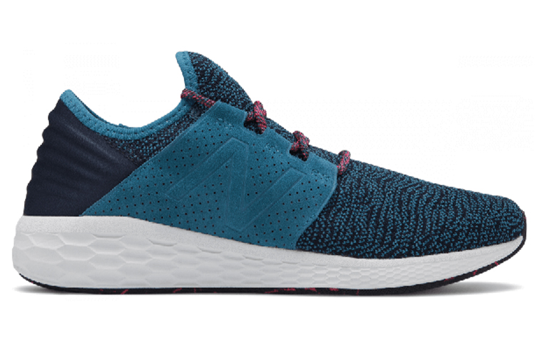 Order ニューバランス Cruz 滑り止め 耐衝撃 ローカット 黒/青 MCRUZV2