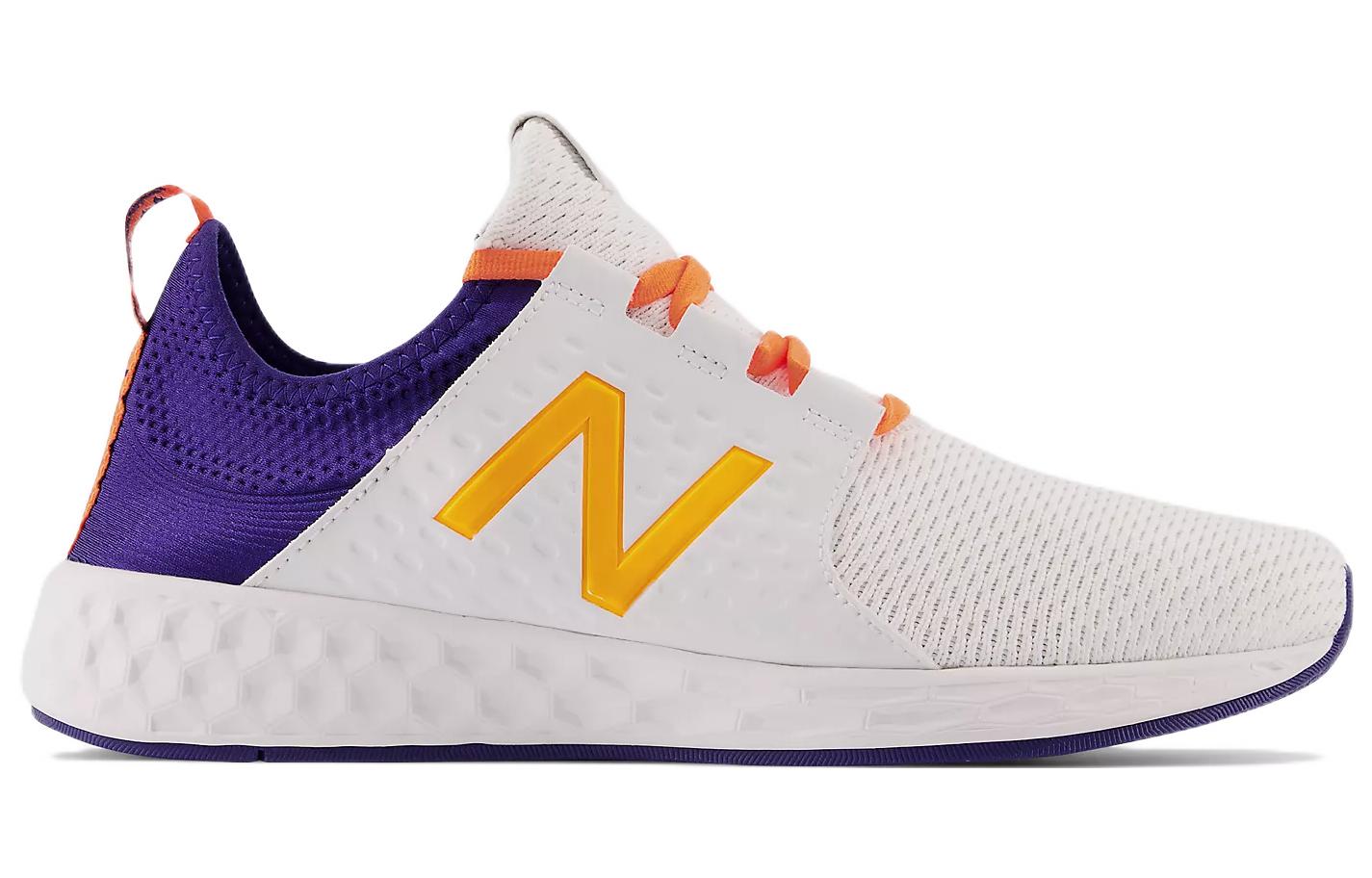 Order New Balance Cruz v1 Fresh Foam ''Wit Paars Geel'' MCRZRWO1