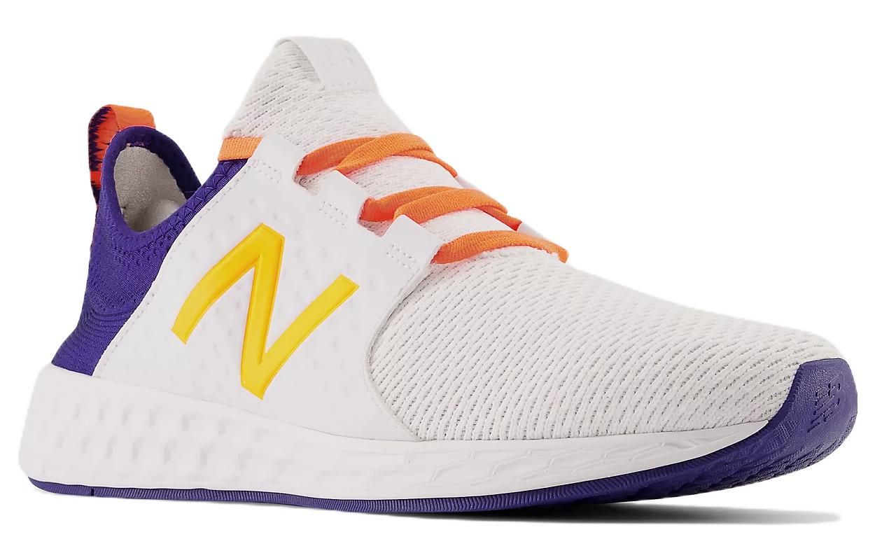 Lookbook New Balance Cruz v1 Fresh Foam ''Wit Paars Geel'' MCRZRWO1