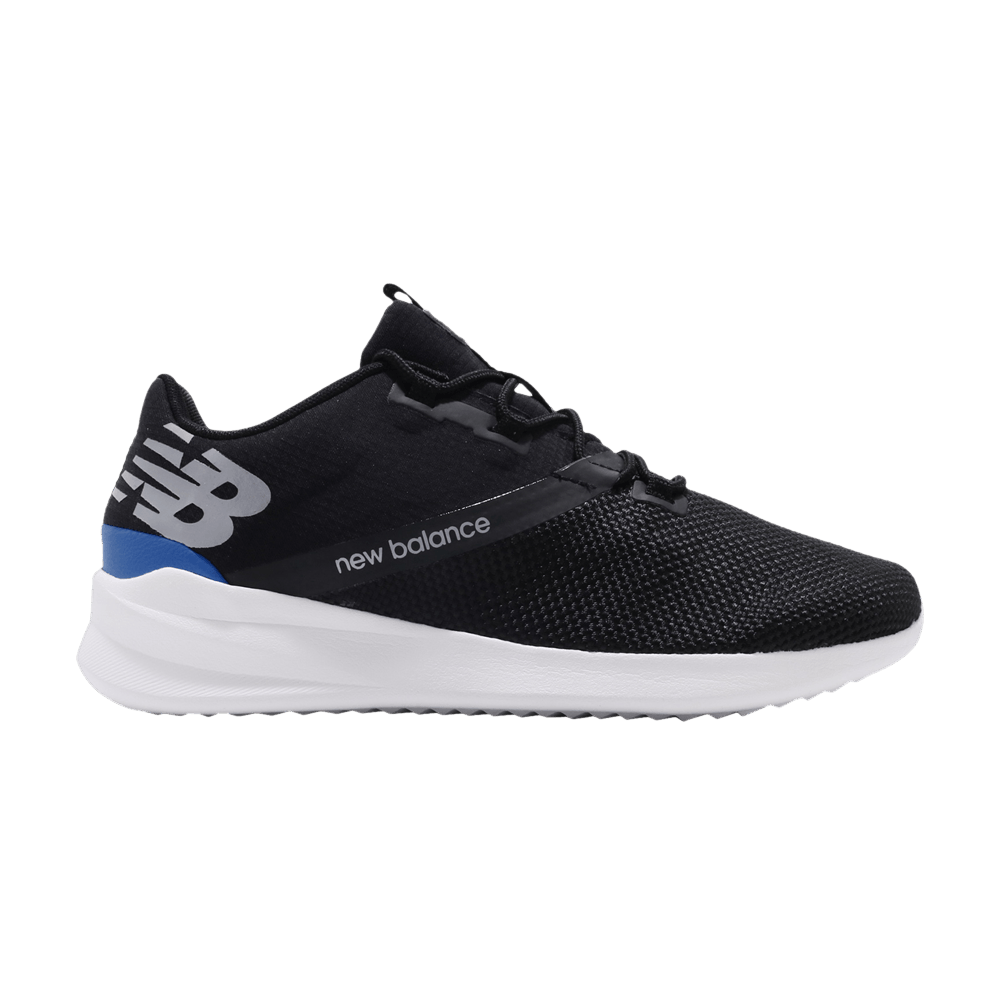 New Balance Cush+ District Run Extra Wide 'Black White Blue' MDRNTB14E