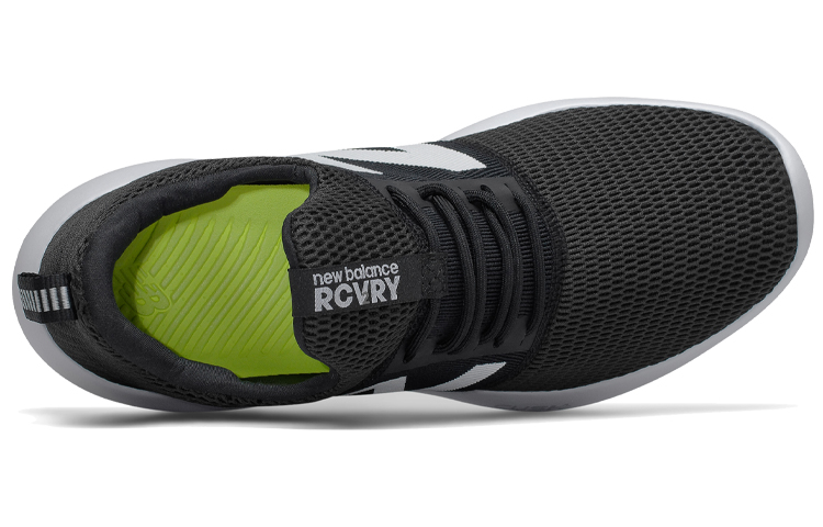 Lookbook New Balance Cush系列 低幫 跑步鞋 男款 黑色