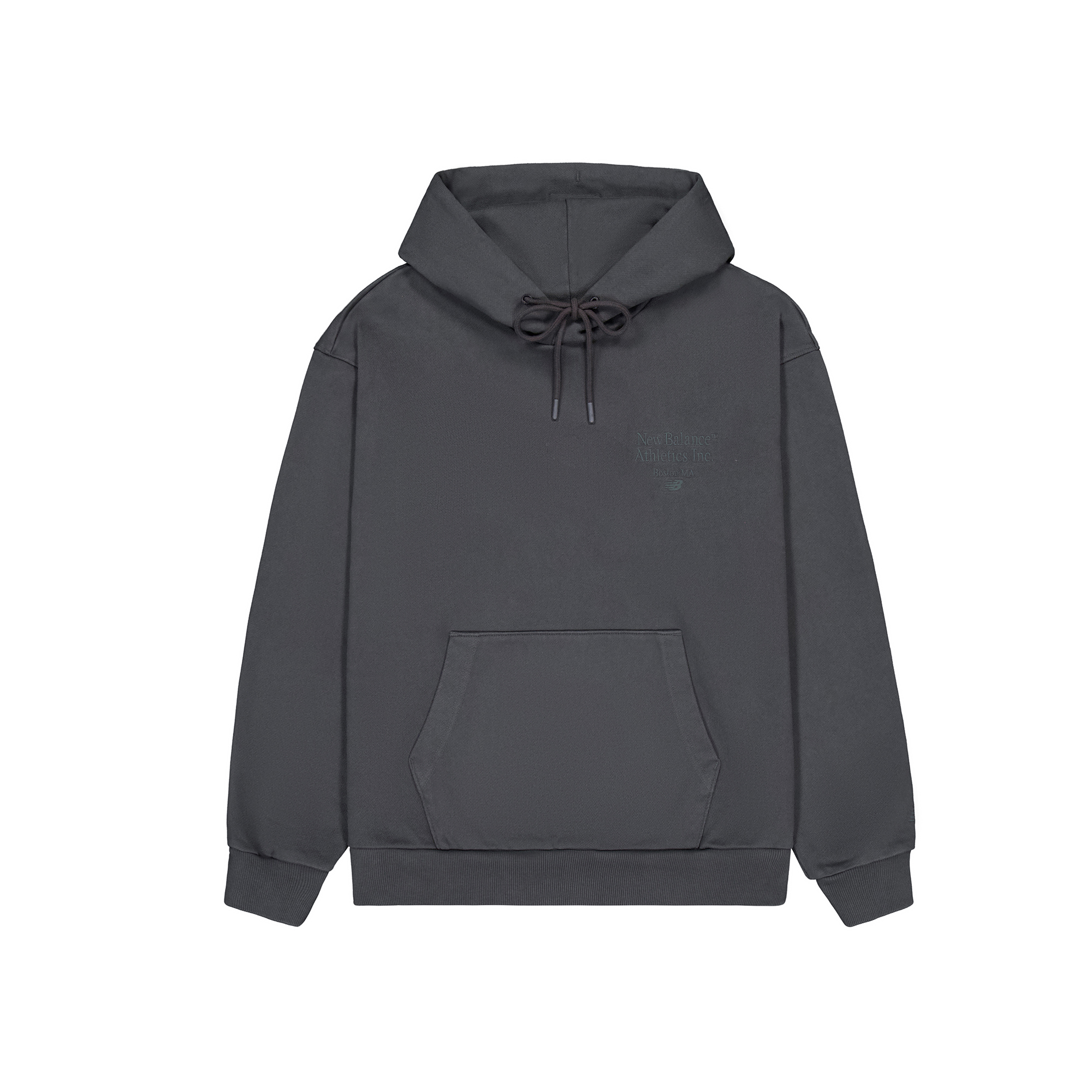 New Balance Dark Gray Hoodie Long Sleeve Sweatshirt Casual Style NCE35091-DKG