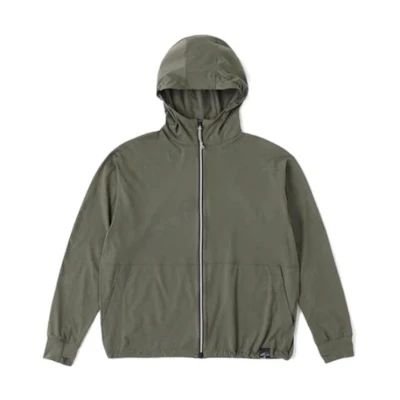 New Balance Deep Green Printed Back Graphic Zip-Up Hoodie Jacket AMJ35007-DRC