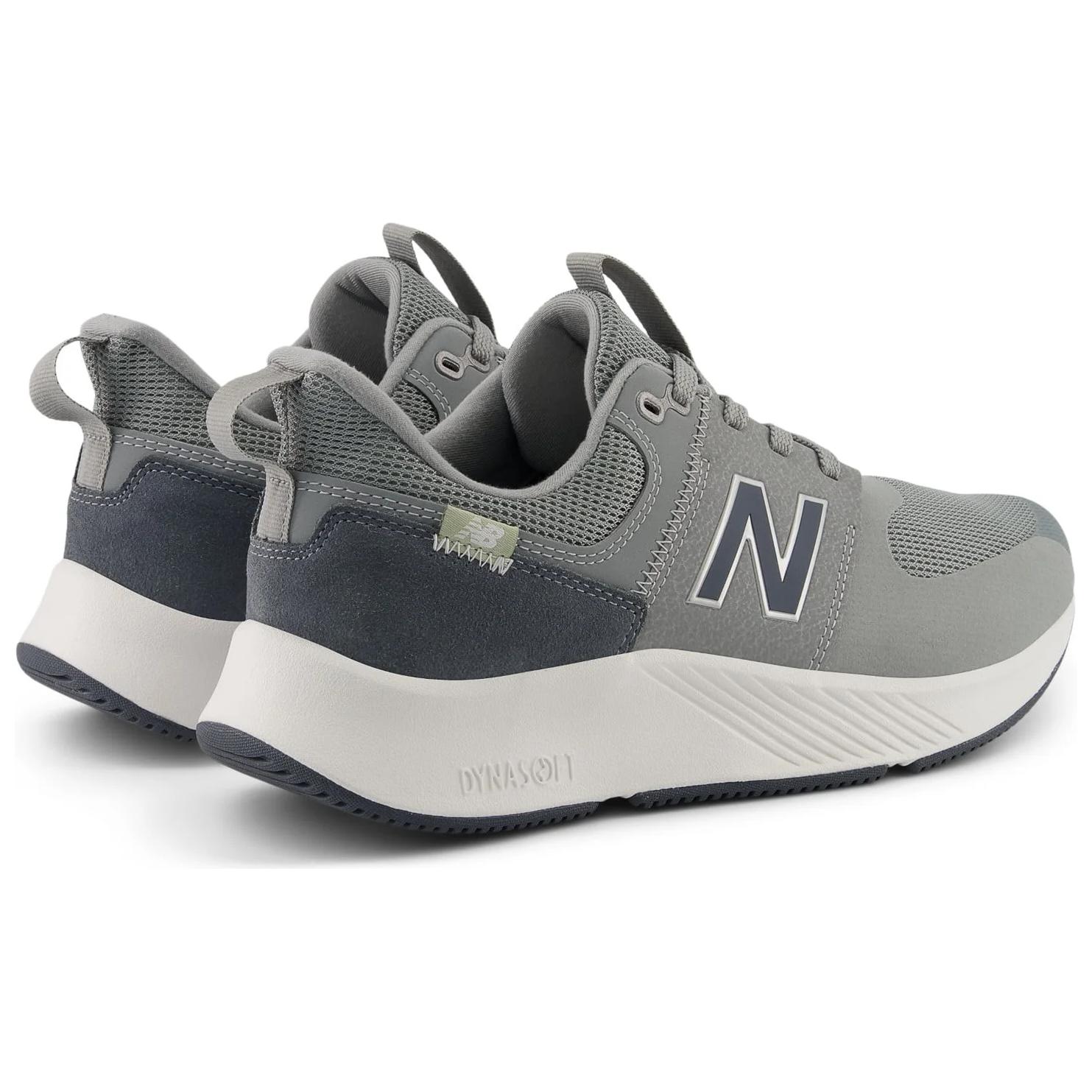 Shop New Balance 舒適減震防滑耐磨 低幫跑步鞋 男女同款 灰色