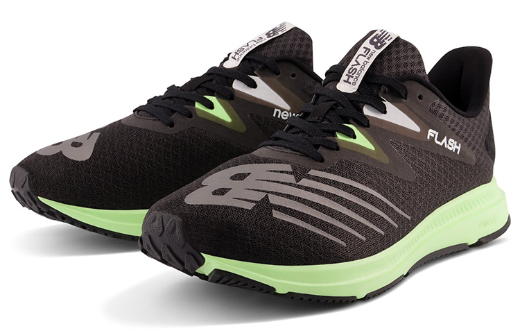 Order New Balance DynaSoft Flash v6 ''Noir Vert'' MFLSHGL6