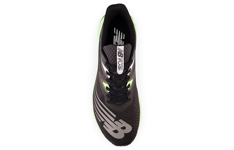 Lookbook New Balance DynaSoft Flash v6 ''Noir Vert'' MFLSHGL6