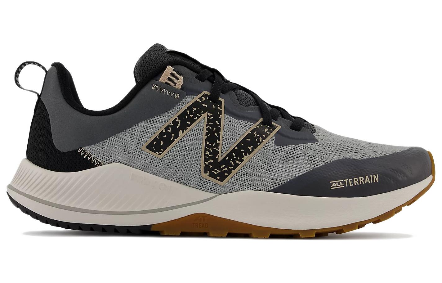 Order New Balance NB NITREL v4 復古 防滑減震耐磨 低幫 跑步鞋 男款 灰