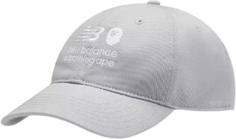 New Balance Embroidered Logo Baseball Cap Grey for Men BPCP0000 New Balance Embroidered Logo Baseball Cap Grey for Men BPCP0000