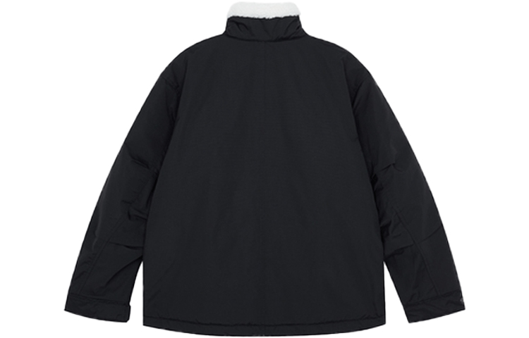 New Balance Embroidered Logo Fleece Jacket Winter Unisex Black 5QB42183-BK 圖 3