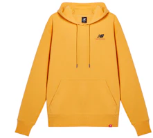 New Balance Embroidered Logo Hoodie Unisex Yellow AMT11550-ASE New Balance Embroidered Logo Hoodie Unisex Yellow AMT11550-ASE