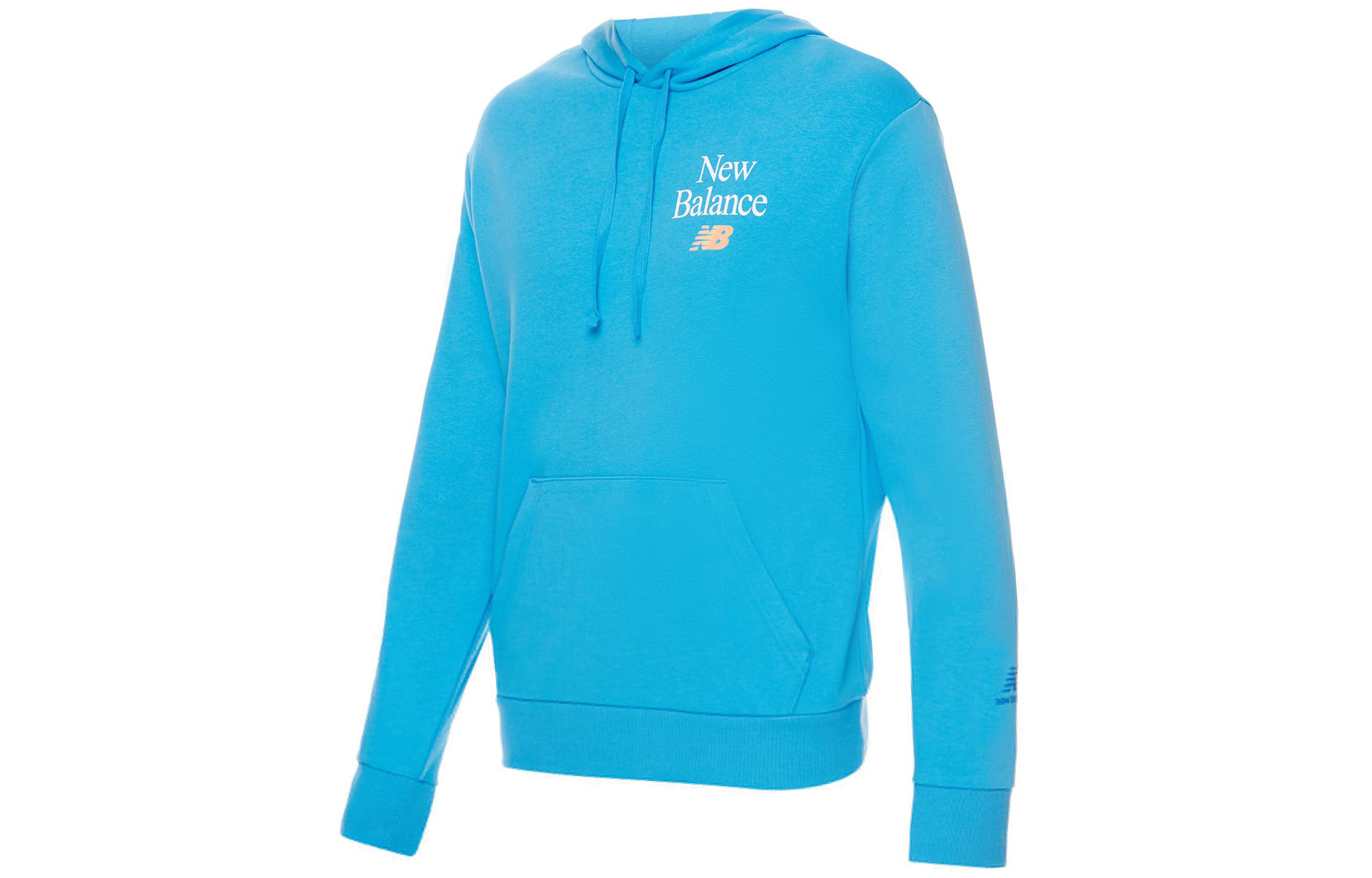 New Balance Essentials Celebrate Blue Logo Print Hoodie MT21513-VSK