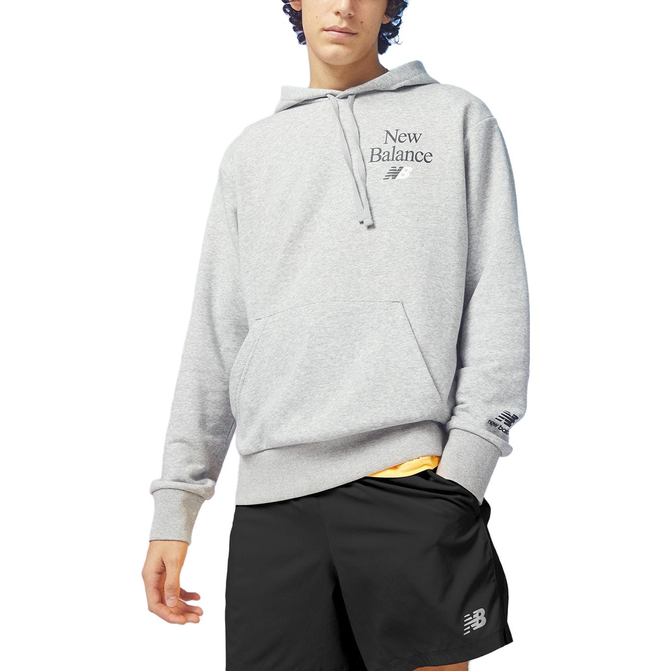 Purchase 新百伦Essentials Celebrate Logo灰色连帽卫衣 AMT21513-AG