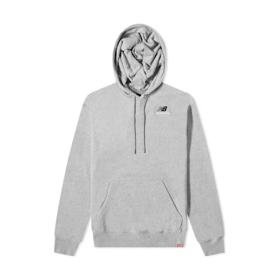 New Balance Essentials Embroidered Logo Pullover Sweatshirt Grey () MT11550-AG