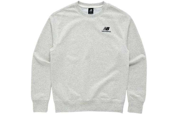 New Balance ESSENTIALS Embroidered Logo Pullover Sweatshirt Men’s Grey NBNCC26103-33