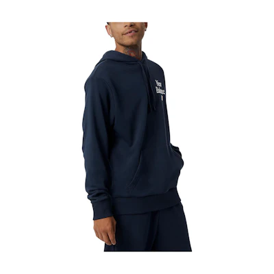 New Balance Essentials Logo Print Navy Sweatshirt Collaboration MT21513-ECL