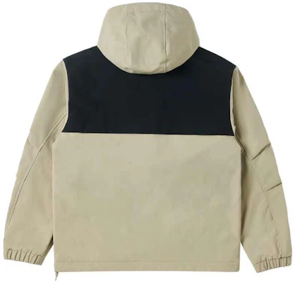 New Balance 法蘭絨拼色連帽外套 卡其 戶外休閒 AMJ41327-SOT Lookbook New Balance 法蘭絨拼色連帽外套 卡其 戶外休閒 AMJ41327-SOT