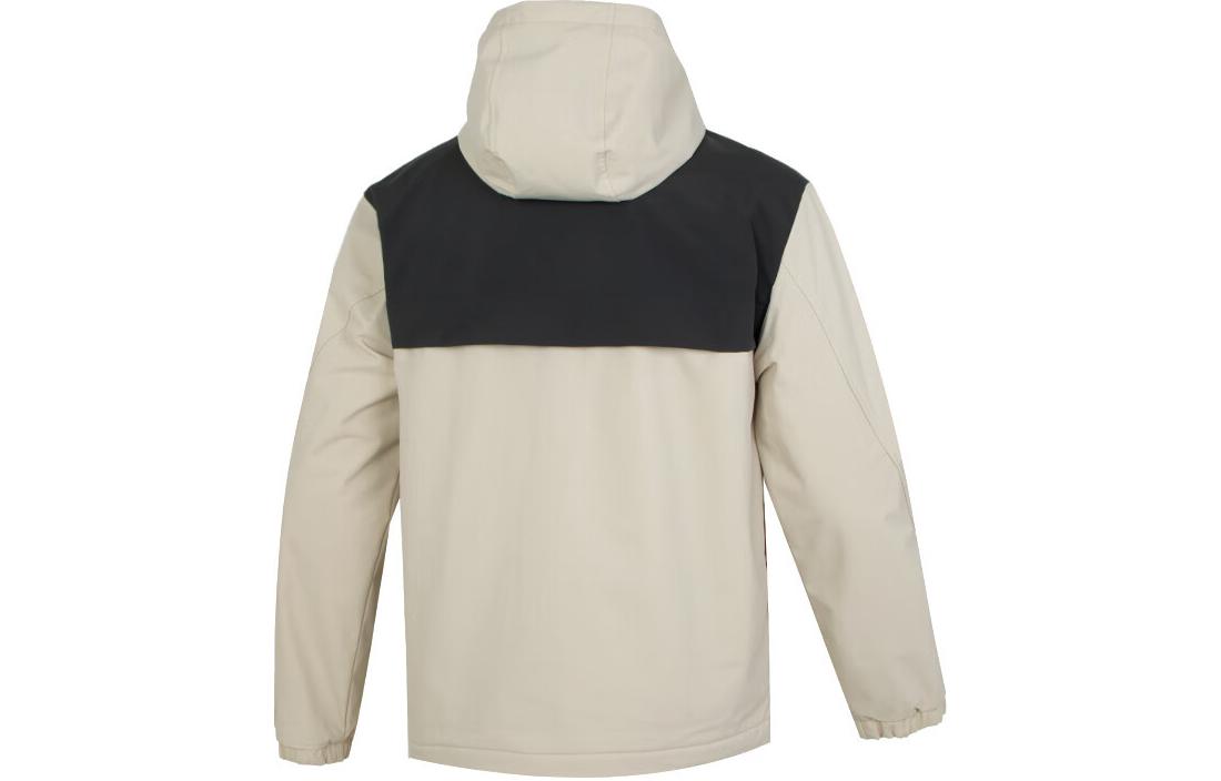 Lookbook 뉴발란스 플리스 패딩 후드 자켓 아웃도어 캐주얼 그레이 화이트 AMJ41327-TWF