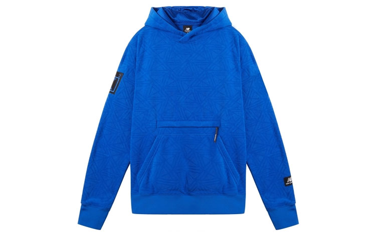 New Balance Fleece Pullover Sweatshirt Blue Casual Sportswear MT03595-TRY