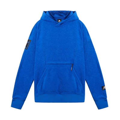 New Balance Fleece Pullover Sweatshirt Blue Casual Sportswear MT03595-TRY
