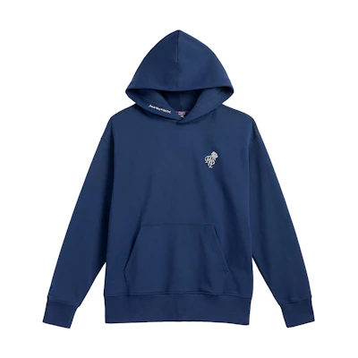 New Balance Floral Print Hoodie Deep Blue MT31565-NNY