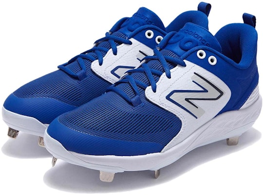 New Balance Football Shoes 'Blue White Print Logo' NBPHDS100Z Lookbook New Balance Football Shoes 'Blue White Print Logo' NBPHDS100Z