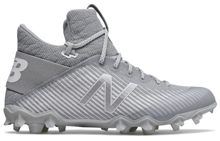 Order New Balance FreezeLX 2.0 Lacrosse Cleat 中筒防滑耐磨訓練鞋 灰色